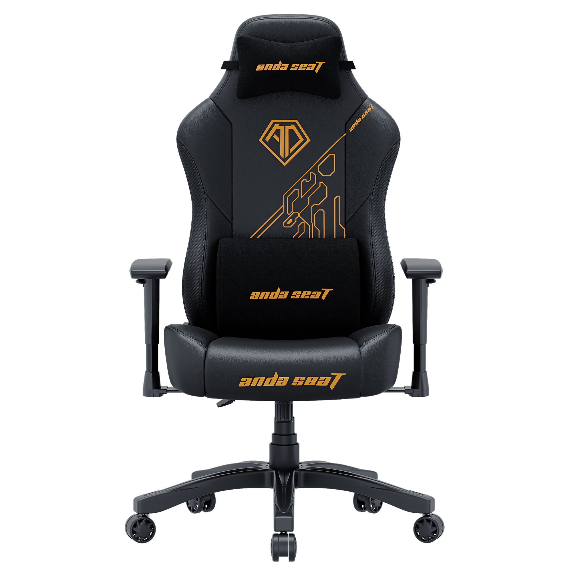 Кресло геймерское Phantom 3 Tiger edition PVC Size L Black (871269466) с доставкой