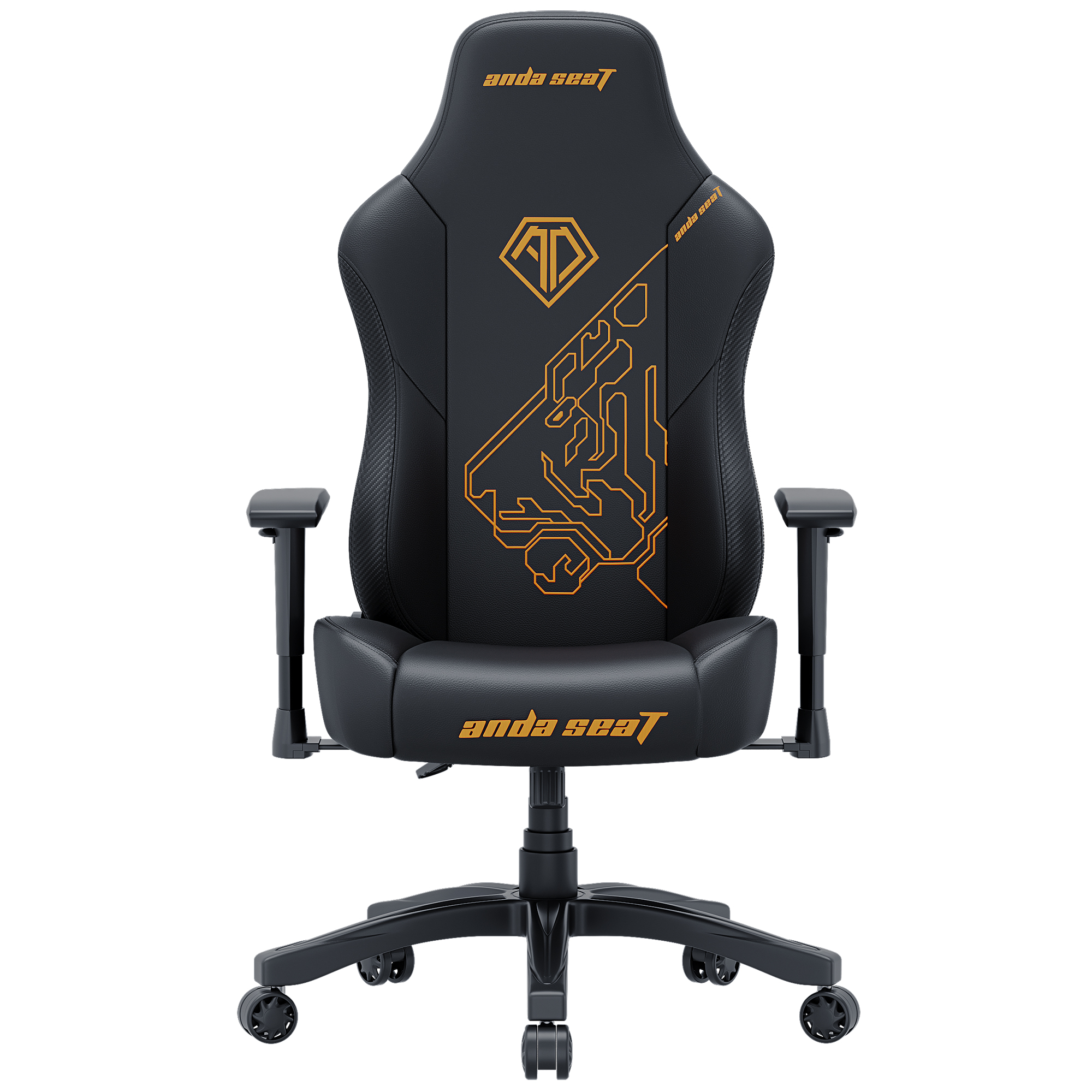 Кресло геймерское Phantom 3 Tiger edition PVC Size L Black (871269466) дешево