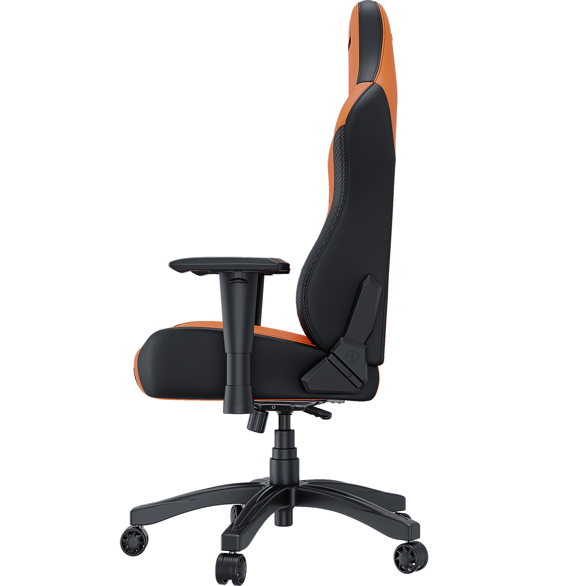 Крісло геймерське Phantom 3 Tiger edition PVC Size L Orange (871269465) цена