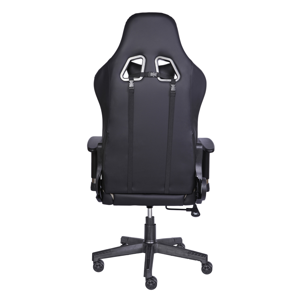 Кресло геймерское HATTA Race Gamer Черный, Белый (44476617) с доставкой