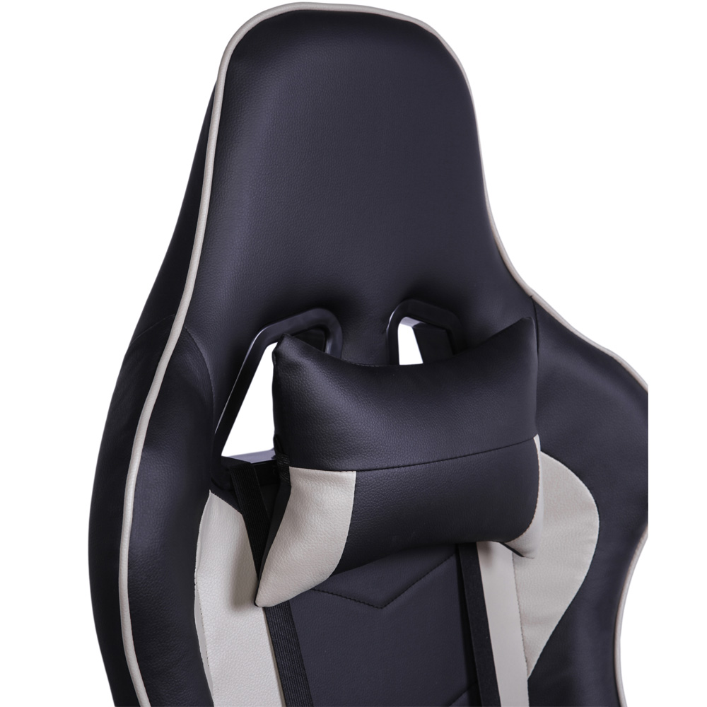 Крісло геймерське HATTA Race Gamer Чорний, Сірий (44476618) в Киеве