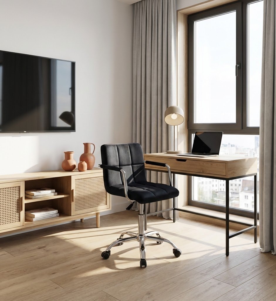 Крісло HATTA Dublin Arm Velvet Чорний (44515250) в Киеве