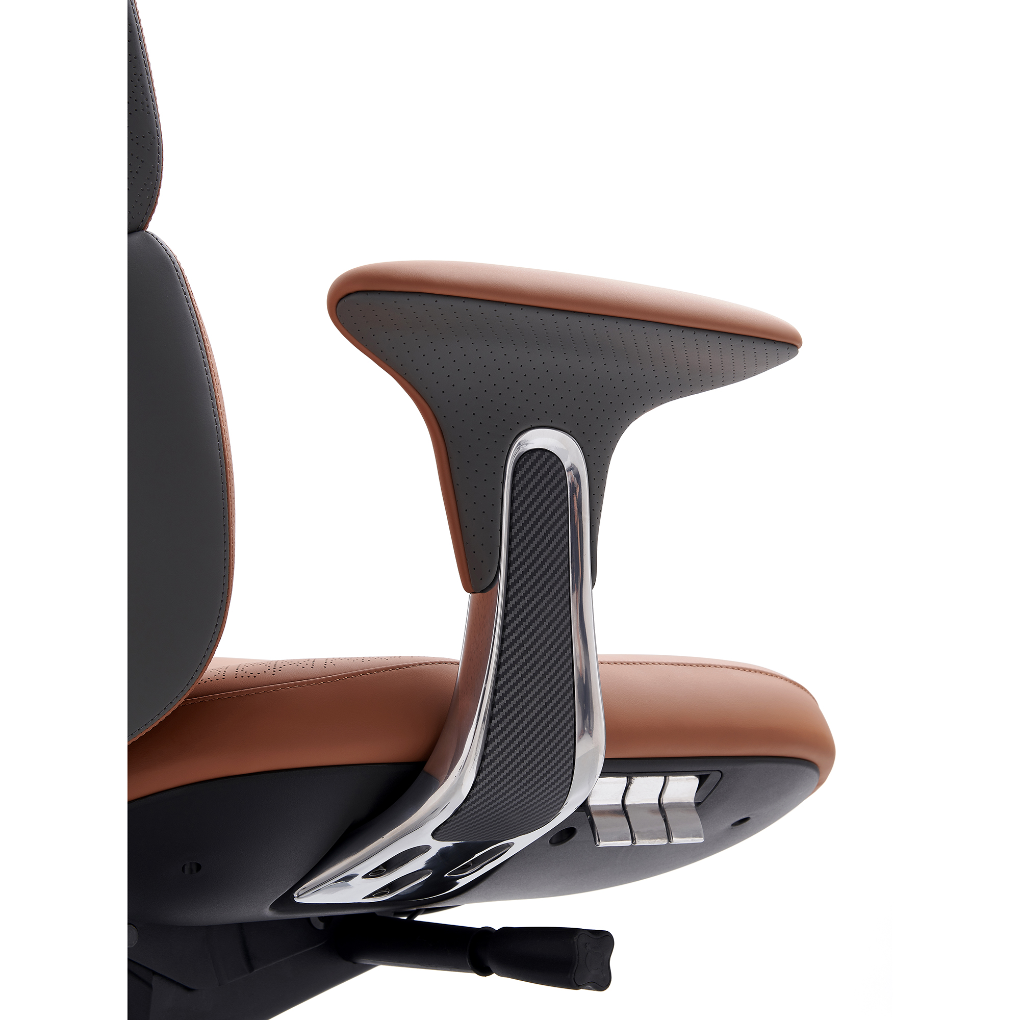 Кресло ICONTRON AURUM CHAIR Caramel graphite (1781485763) в Украине