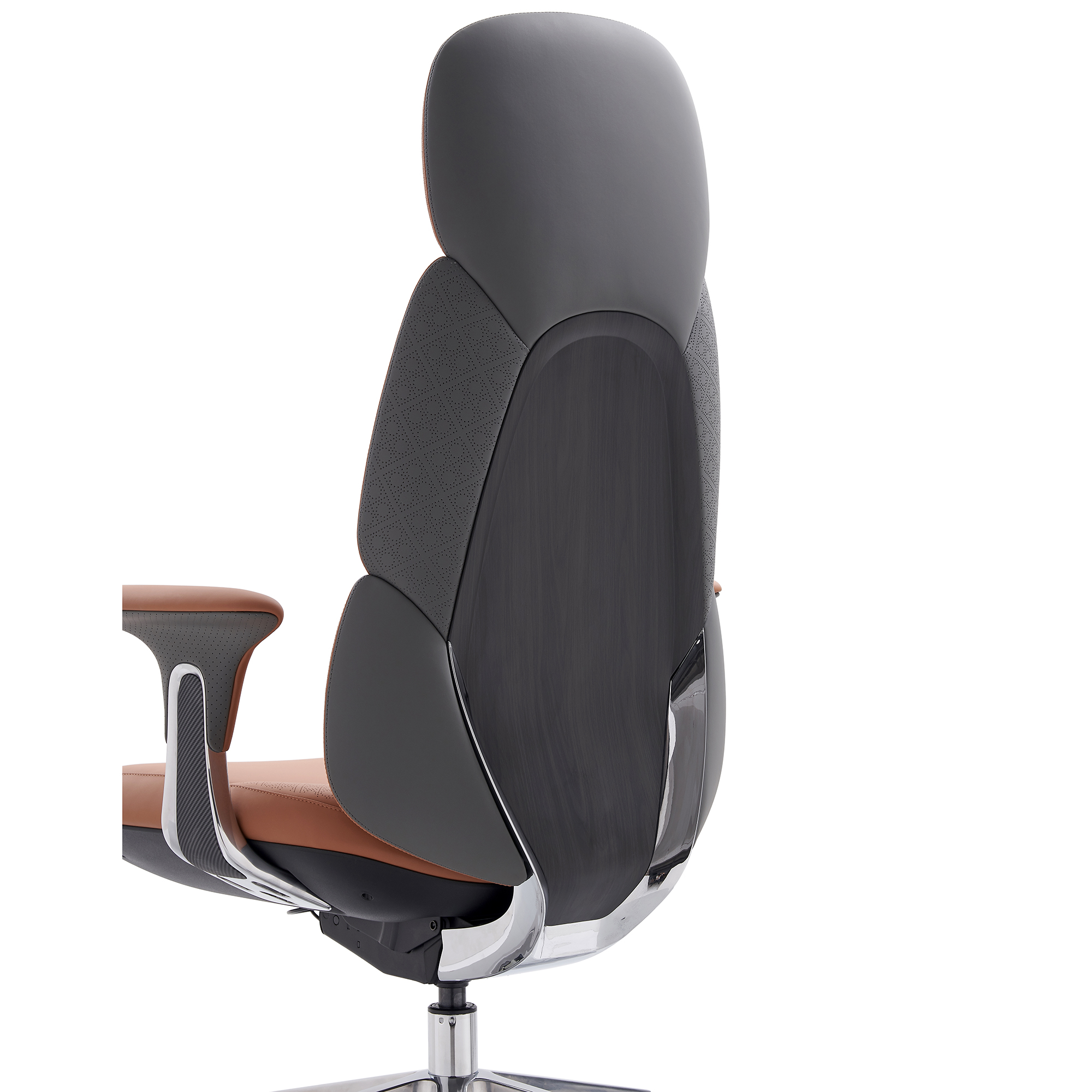 Кресло ICONTRON AURUM CHAIR Caramel graphite (1781485763) цена