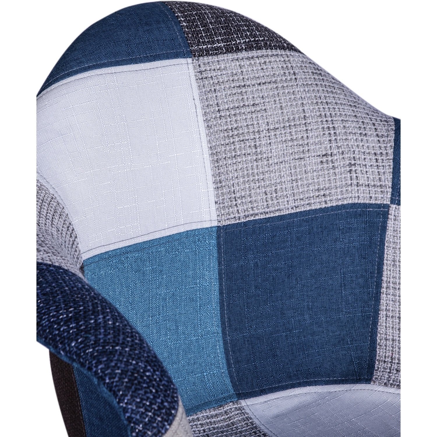Кресло качалка HATTA Bryan Wood Arm Patchwork 3 (44478923) в Киеве