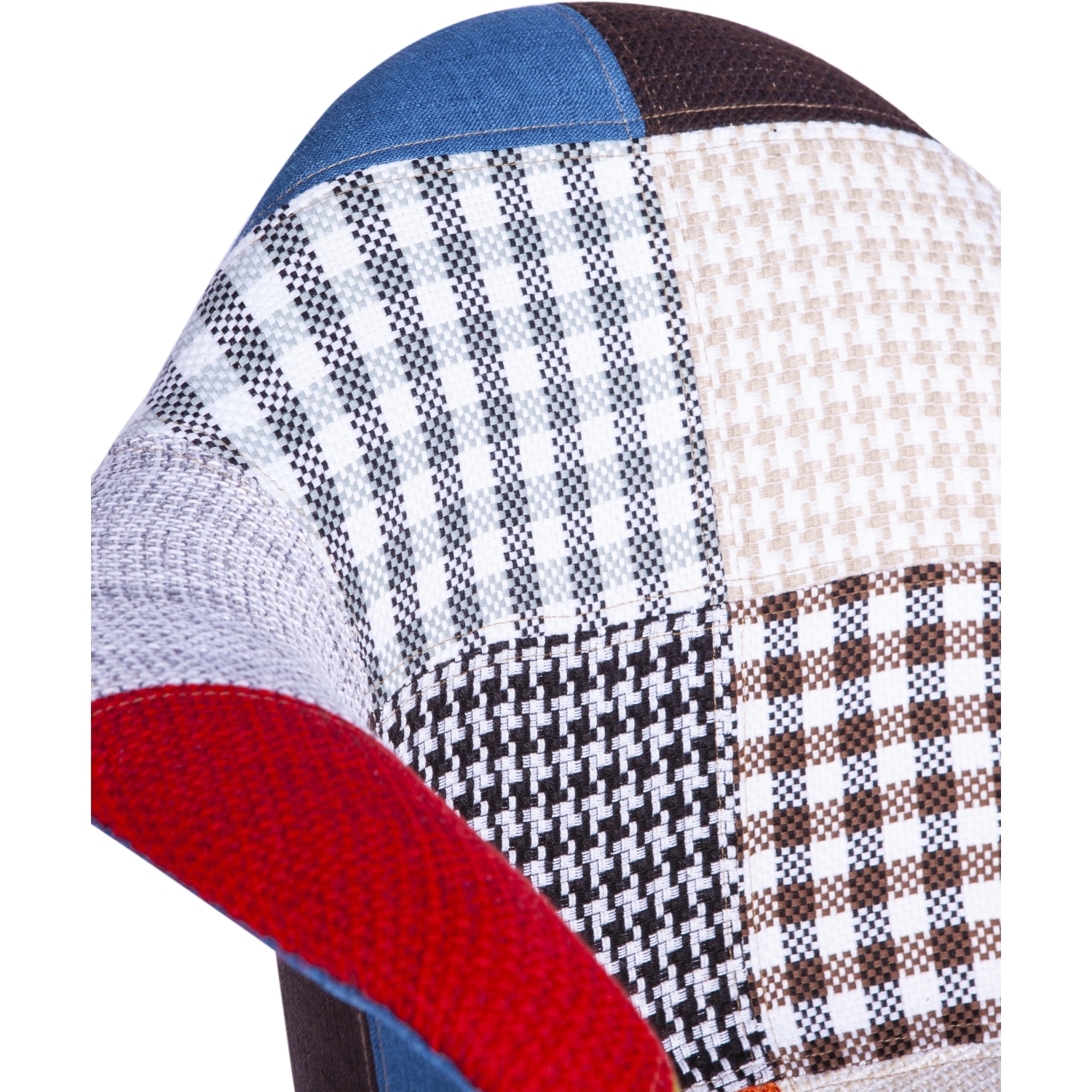 Кресло качалка HATTA Bryan Wood Arm Patchwork 1 (44478922) в Киеве