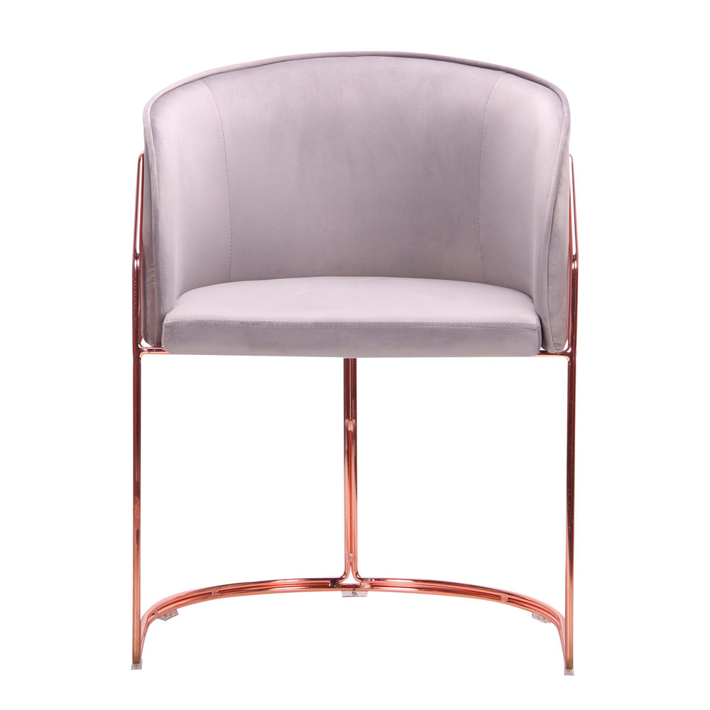 Кресло Kagu Светло-серый, Rose gold (08442621) с доставкой