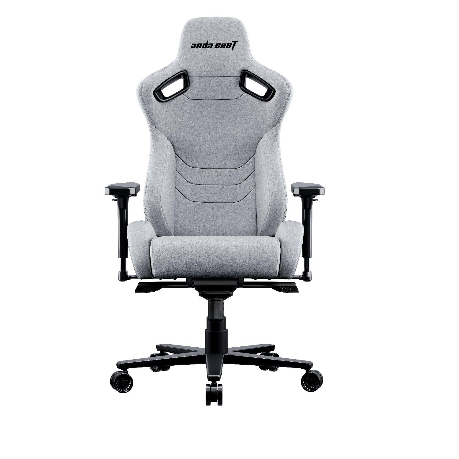 Крісло геймерське Anda Seat Kaiser 2 Pro Size XL Fabric Grey (871405837) дешево