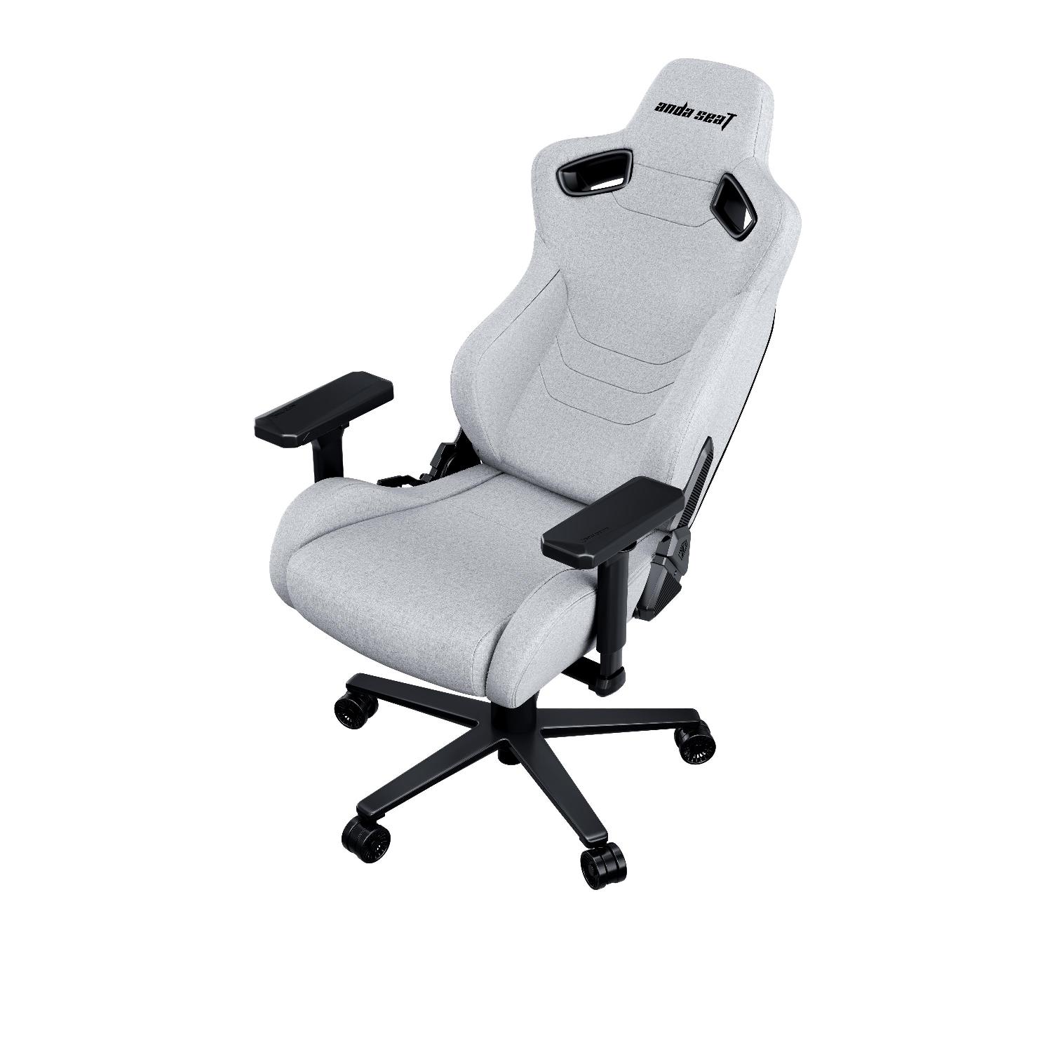 Крісло геймерське Anda Seat Kaiser 2 Pro Size XL Fabric Grey (871405837) недорого