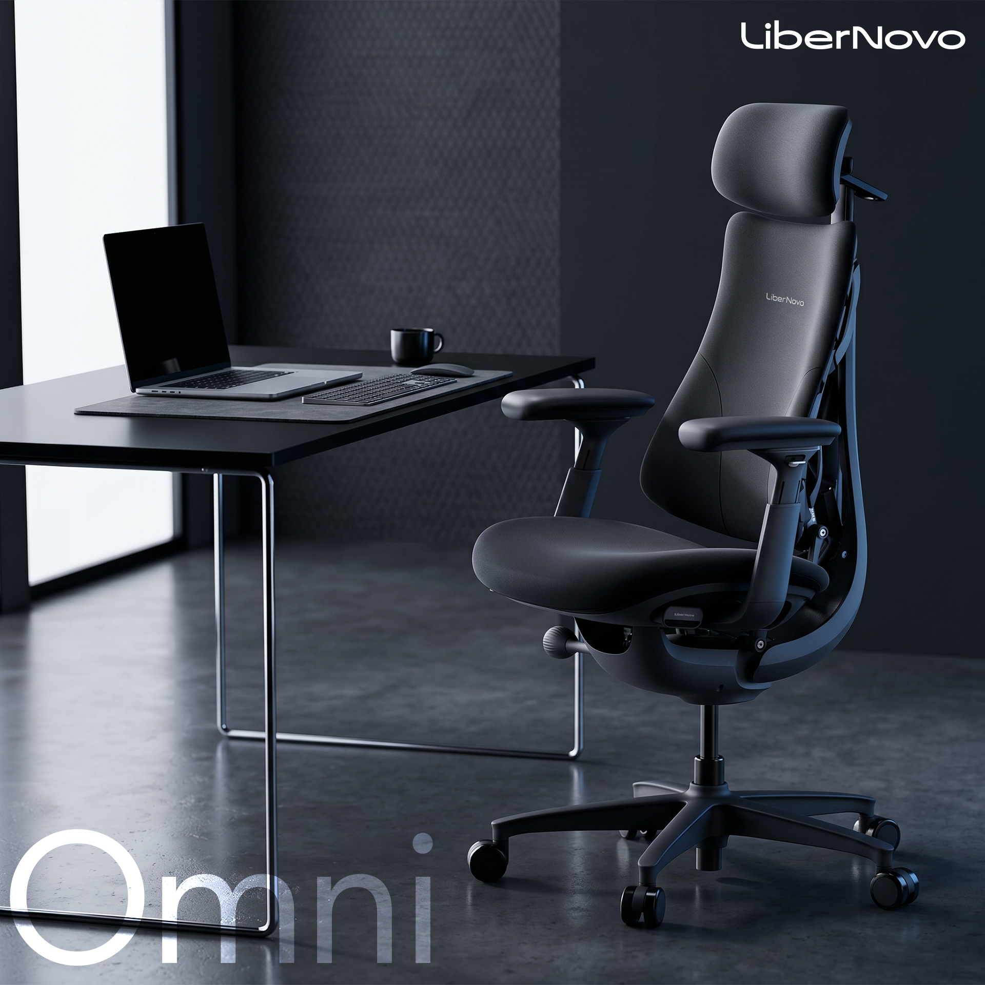 Кресло LiberNovo Omni Midnight Black (1811489487) в интернет-магазине