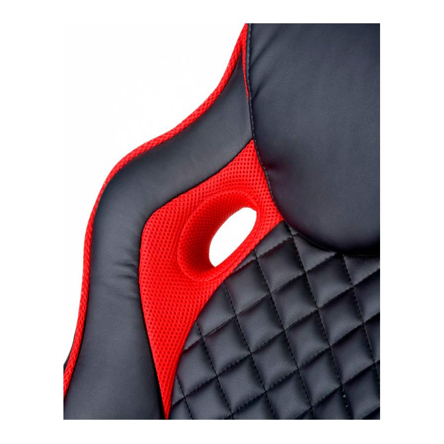 Кресло Mezzo Black, Red (26373473) фото