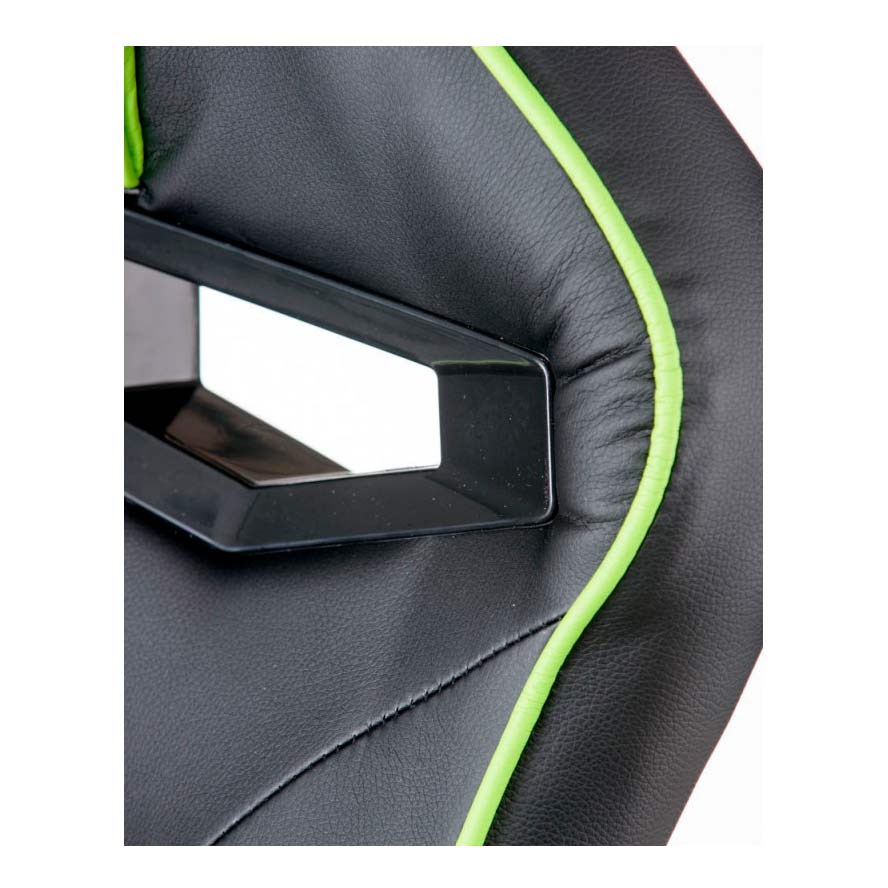 Кресло Nitro Black, Green (26373479) цена