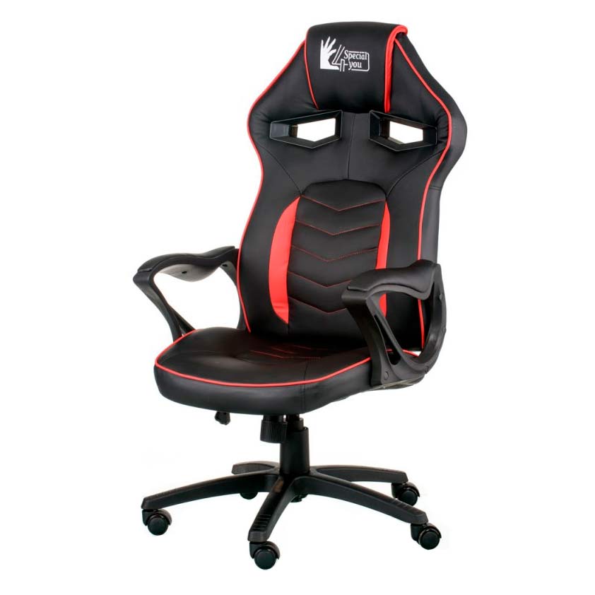 Крісло Nitro Black, Red (26373481) недорого