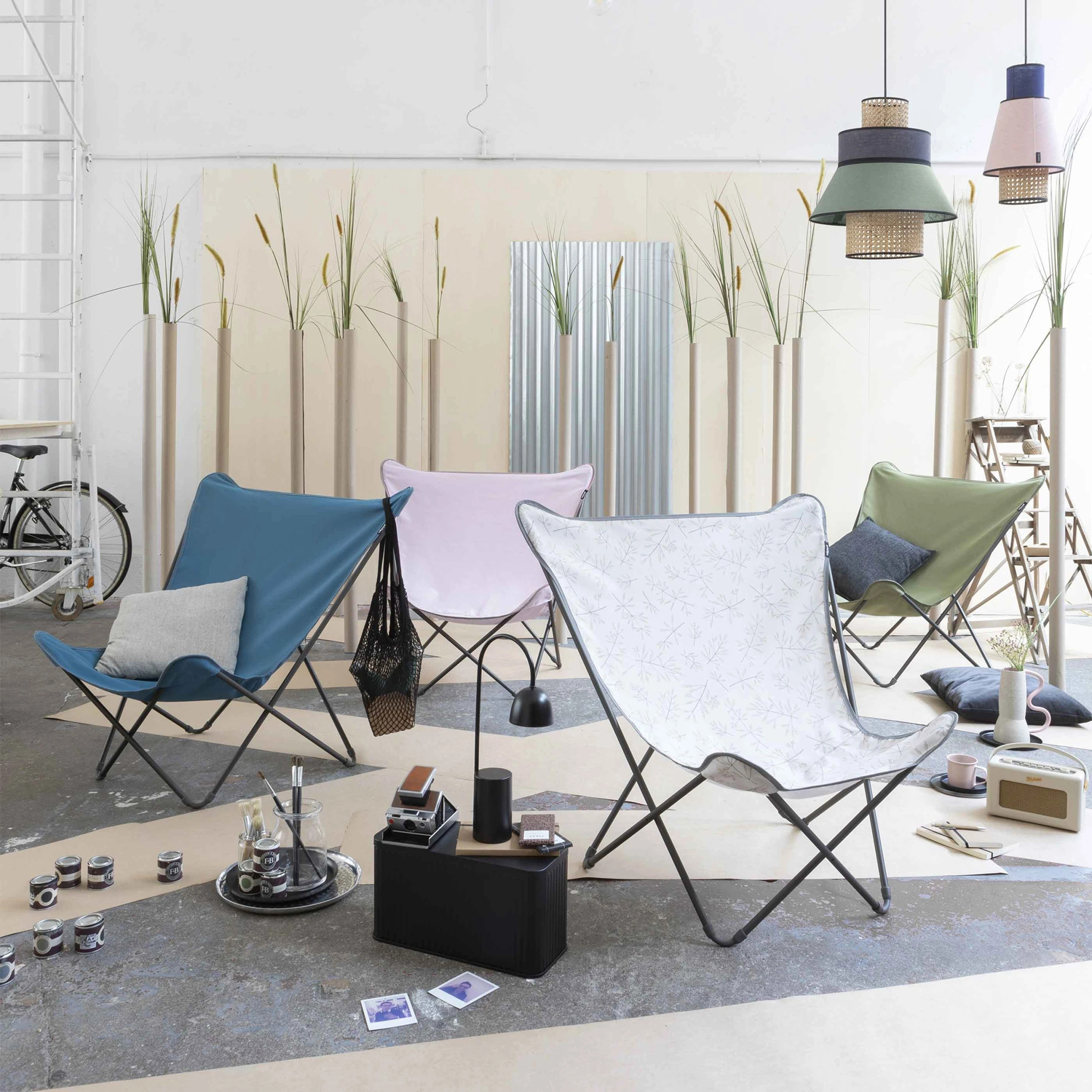 Кресло Pop Up XL Ecru, Noir (98527673) в Украине