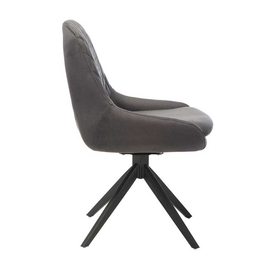 Поворотный стул R-80 fabric Графит (23439296) в Украине