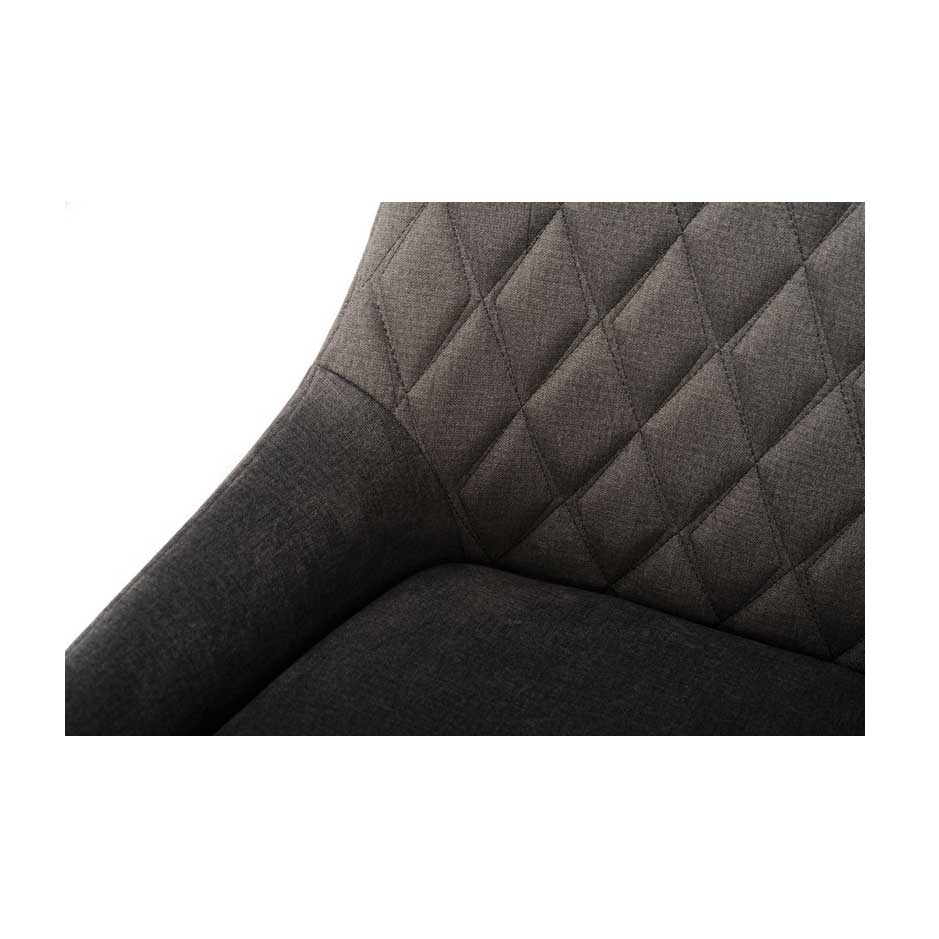 Поворотный стул R-80 fabric Графит (23439296) цена