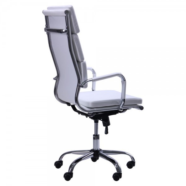 Крісло Slim FX HB Хром Tilt Білий (08721324) в Киеве