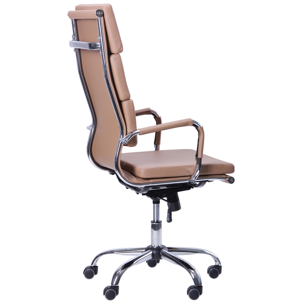 Крісло Slim FX HB Хром Tilt Бежевий (08721325) с доставкой