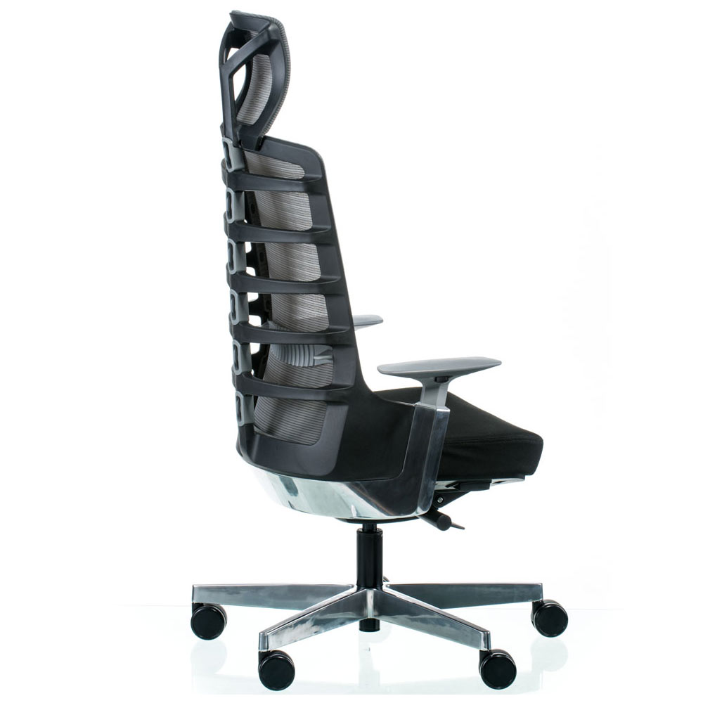 Кресло Spinelly Black fabric, Metallic mash (26351049) в Киеве