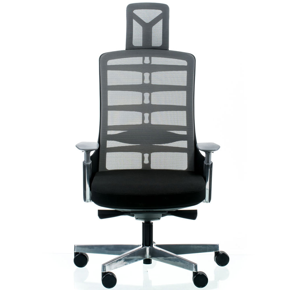 Кресло Spinelly Black fabric, Metallic mash (26351049) недорого
