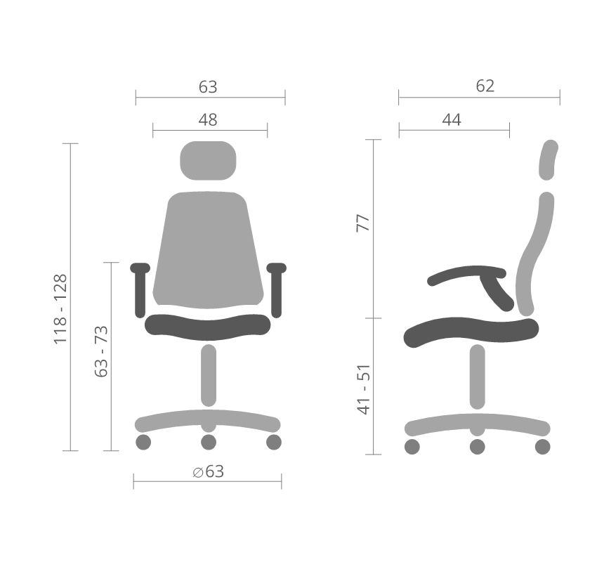 Крісло Урбіно Tilt Чорний (471380940) в Киеве