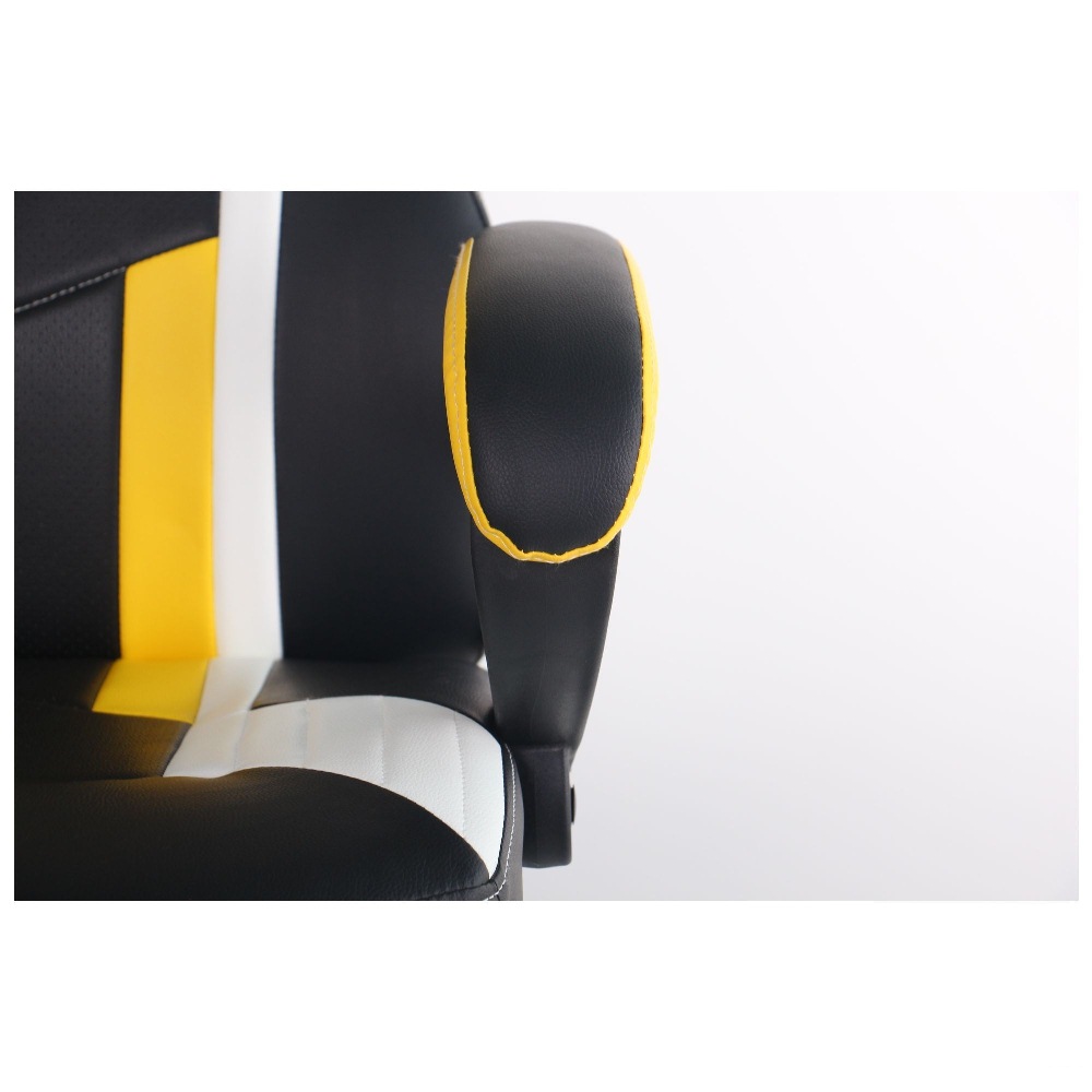 Кресло VR Racer Dexter Jolt Черный, Желтый (08477857) в интернет-магазине