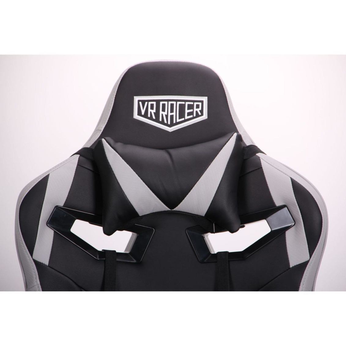 Крісло VR Racer Expert Wizard Чорний, Сірий (08434616) цена