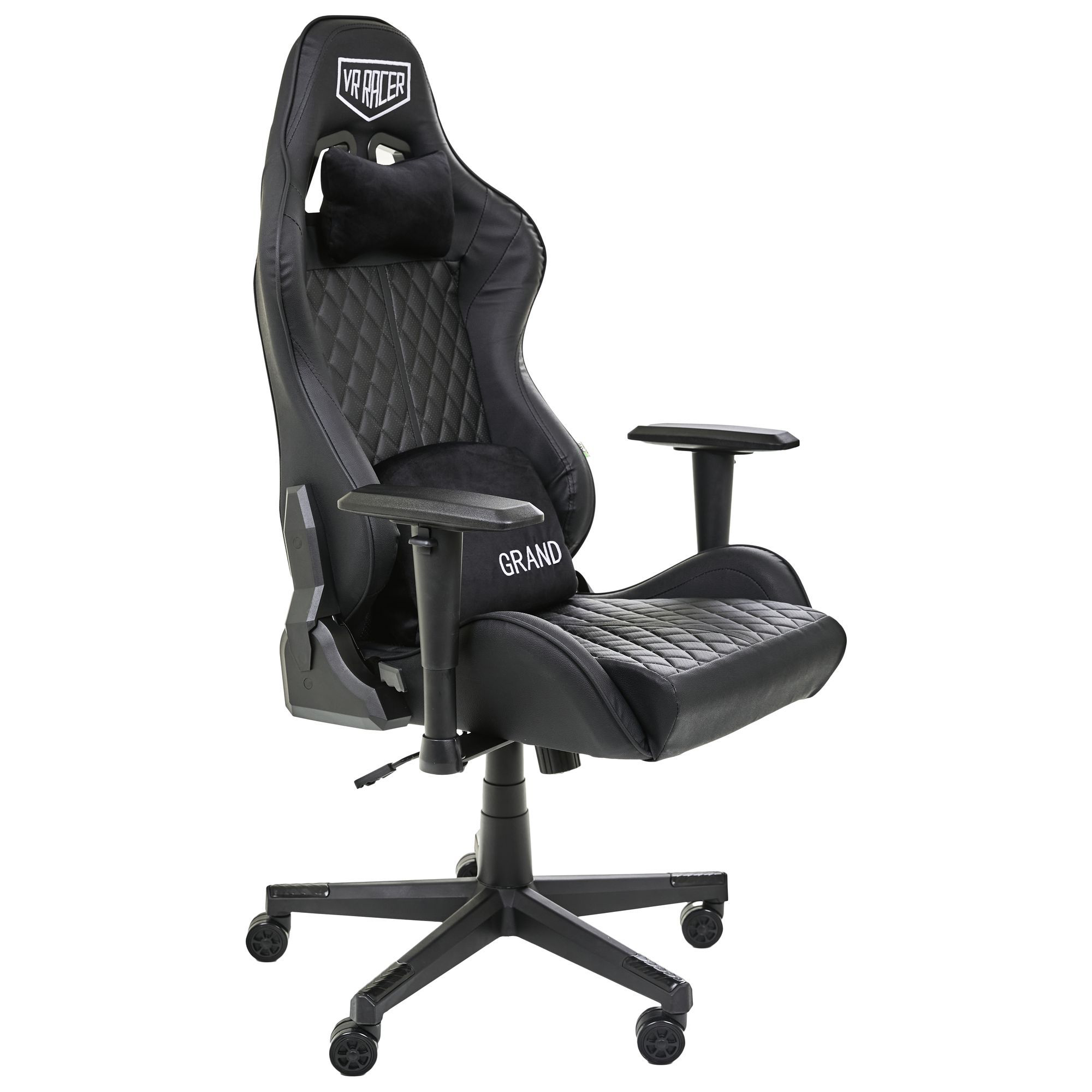 Кресло VR Racer Original Grand Черный, Черный (81485293) недорого