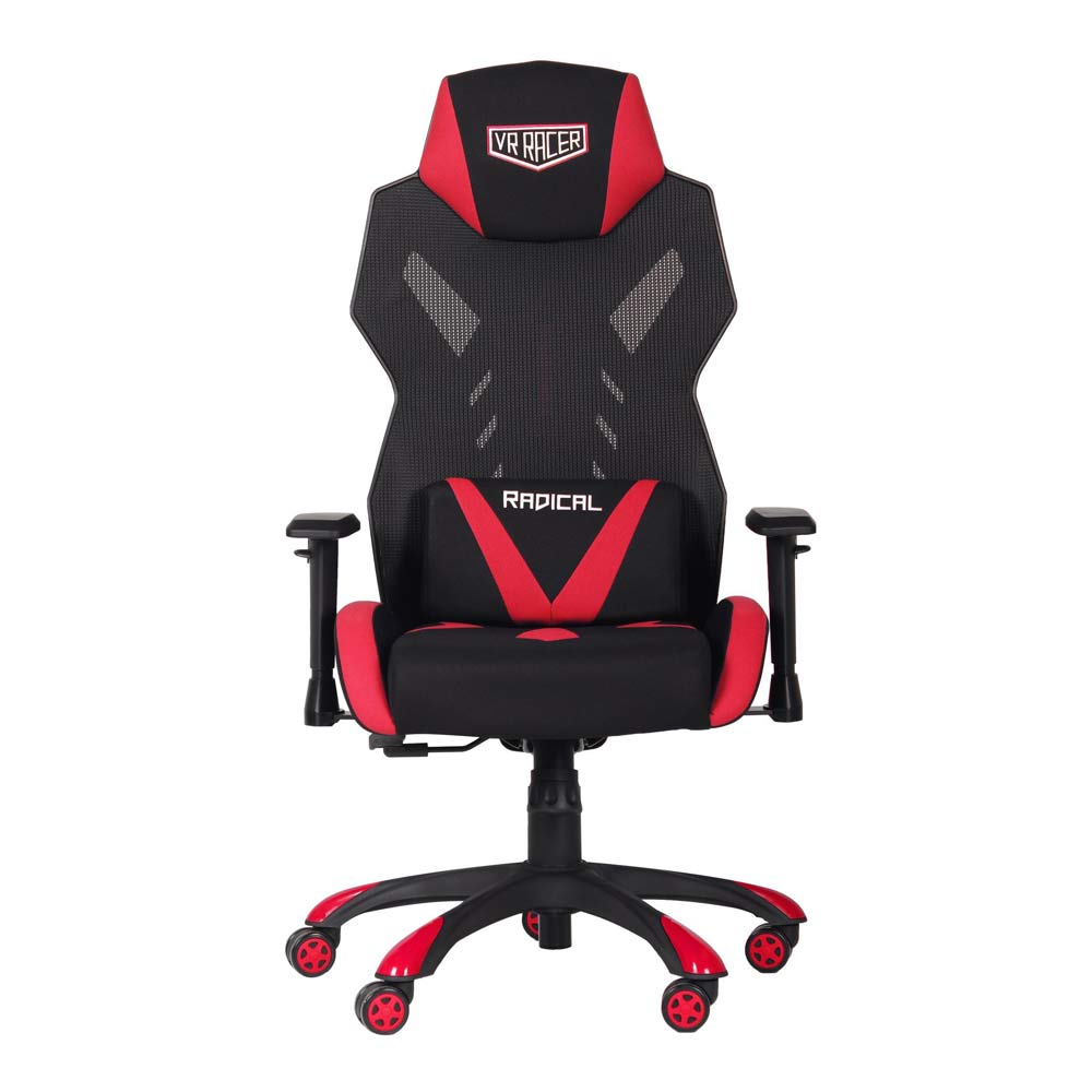 Кресло VR Racer Radical Grunt Черный, Красный (08466186) дешево