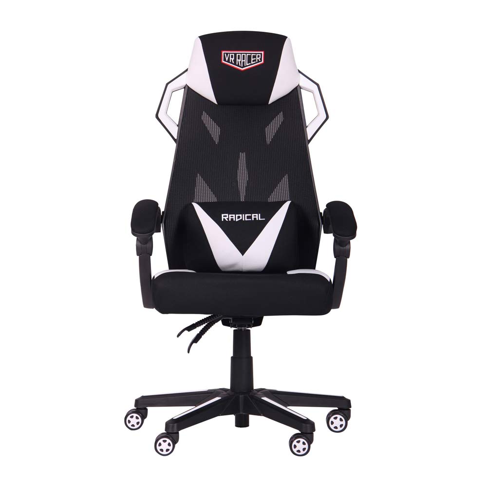 Кресло VR Racer Radical Brooks Черный, Белый (08466184) дешево