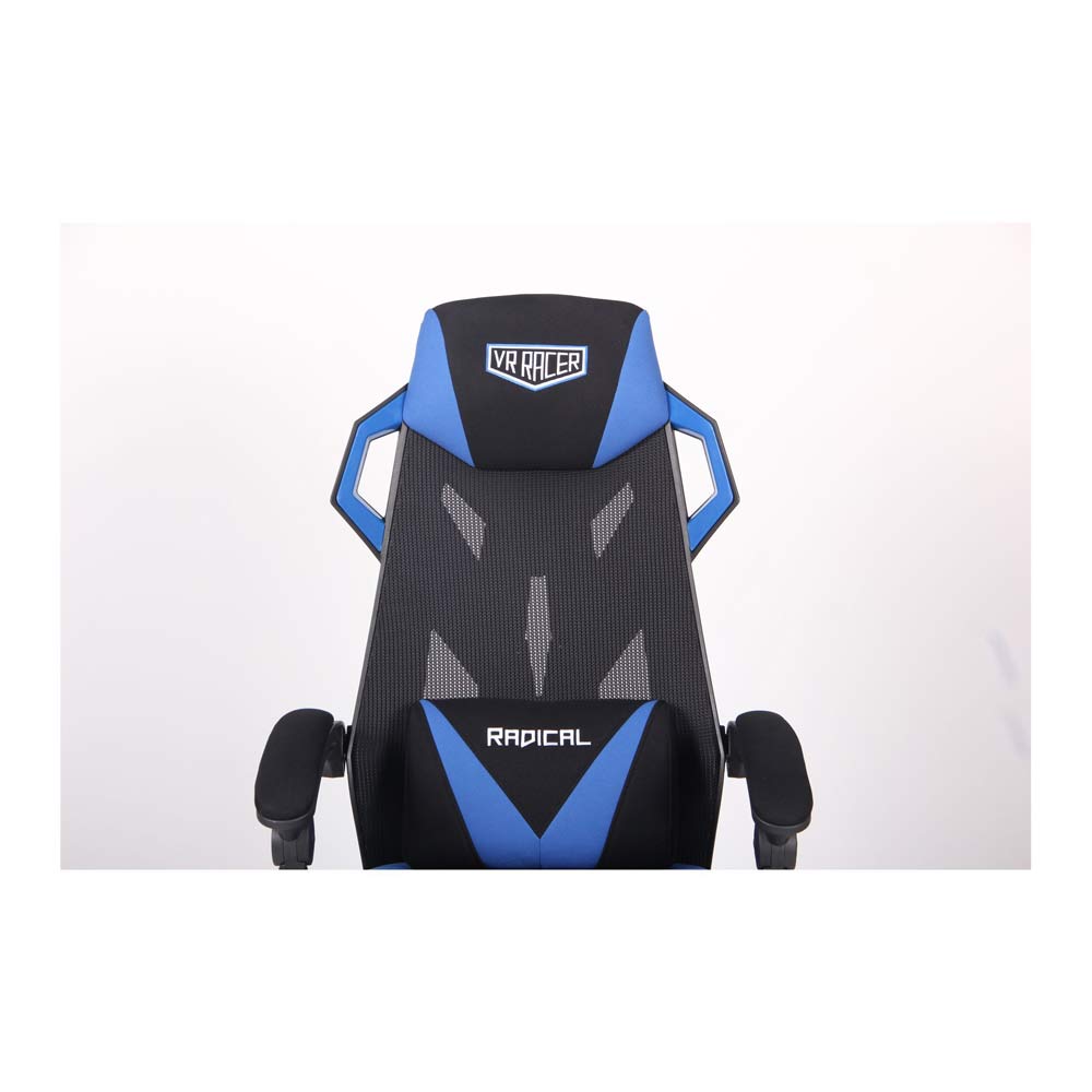 Кресло VR Racer Radical Garrus Черный, Синий (08466183) фото