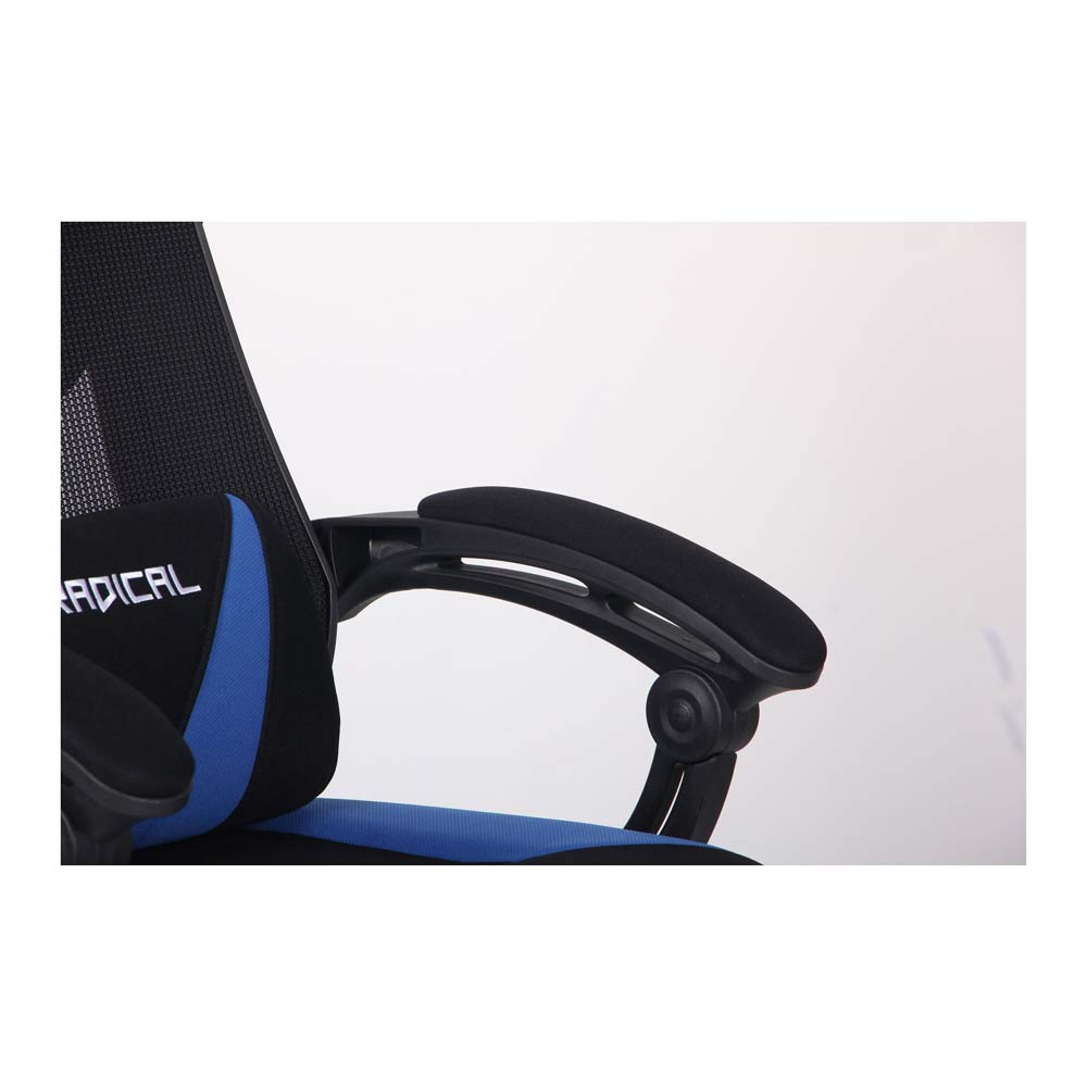 Кресло VR Racer Radical Garrus Черный, Синий (08466183) в Украине