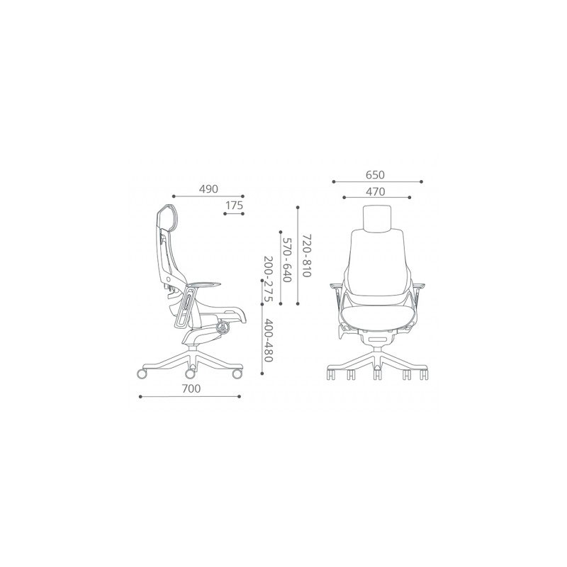 Кресло Wau White Mandarin fabric (26382683) kupistul