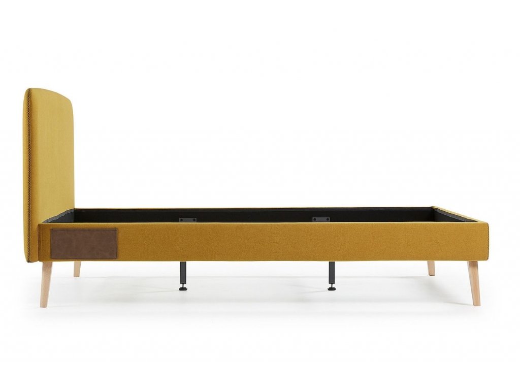 Кровать LYDIA 150x190 Жовтий, 150x190 (90916231) недорого