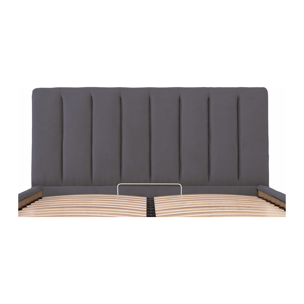 Ліжко Санам Комфорт Місті Dk. Grey, 90x200 (48699191) с доставкой