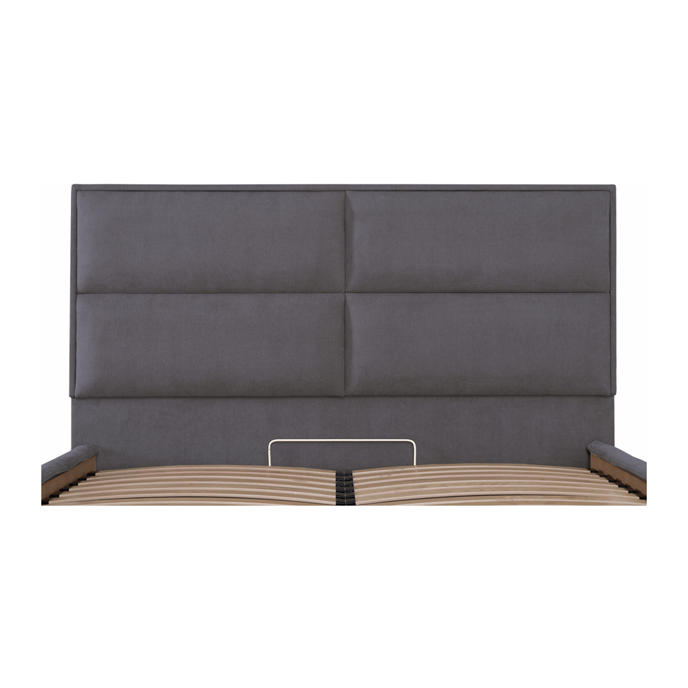 Ліжко Шеффілд Стандарт Місті Dk. Grey, 90x200 (48710012) с доставкой