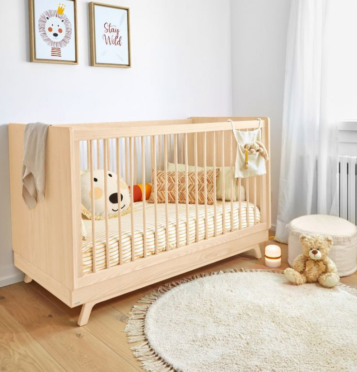 Ліжечко дитяче Maralis Натуральний, 70x140 (90916245) с доставкой