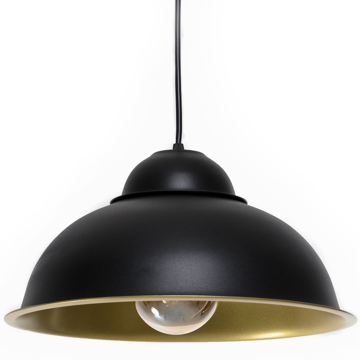 Люстра Bell P360 Чорний, Золото (111734486) недорого