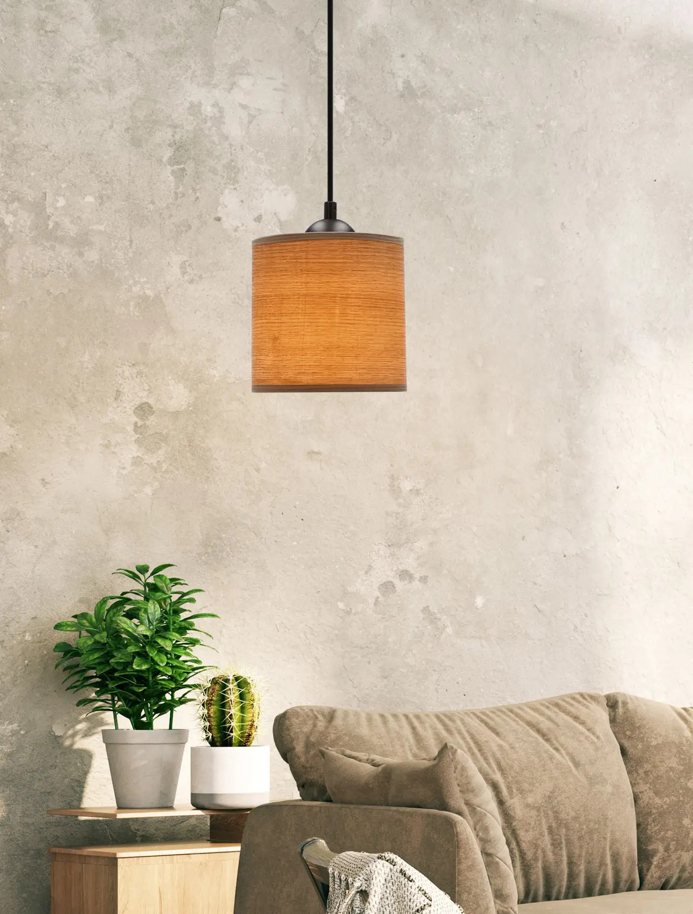 Люстра Candellux 31-18311 Legno Коричневий (1721380954) дешево