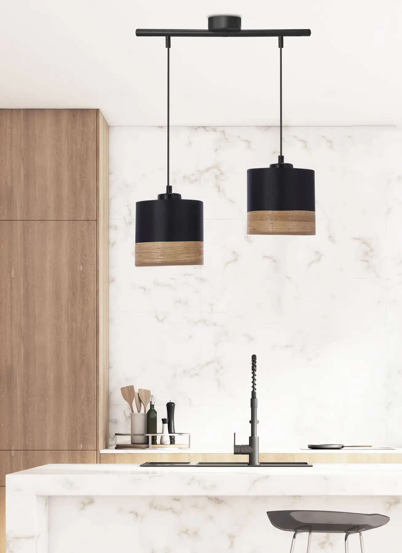 Люстра Candellux 32-17604 Porto Черный (1721380967) в интернет-магазине