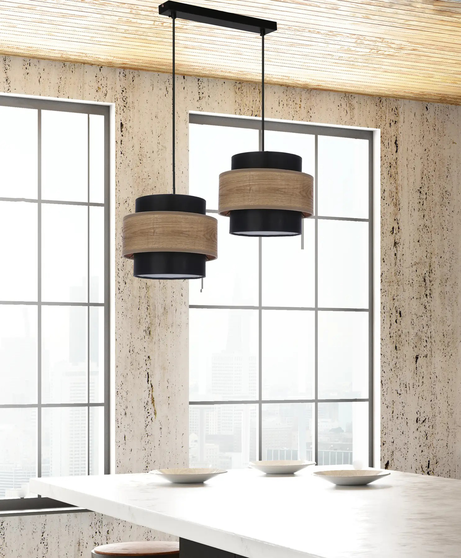 Люстра Candellux 32-17888 Twin Чорний (1721380553) недорого