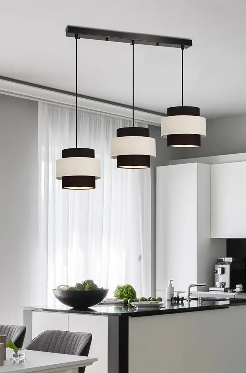 Люстра Candellux 33-17826 Benta Черный (1721380923) недорого
