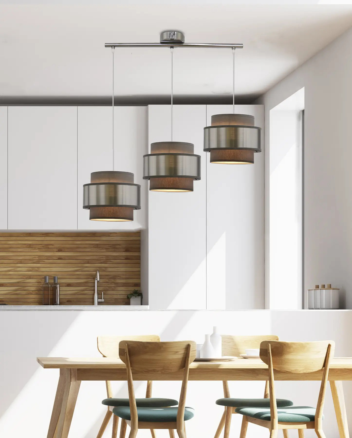 Люстра Candellux 33-18502 Hare Серый (1721380897) недорого