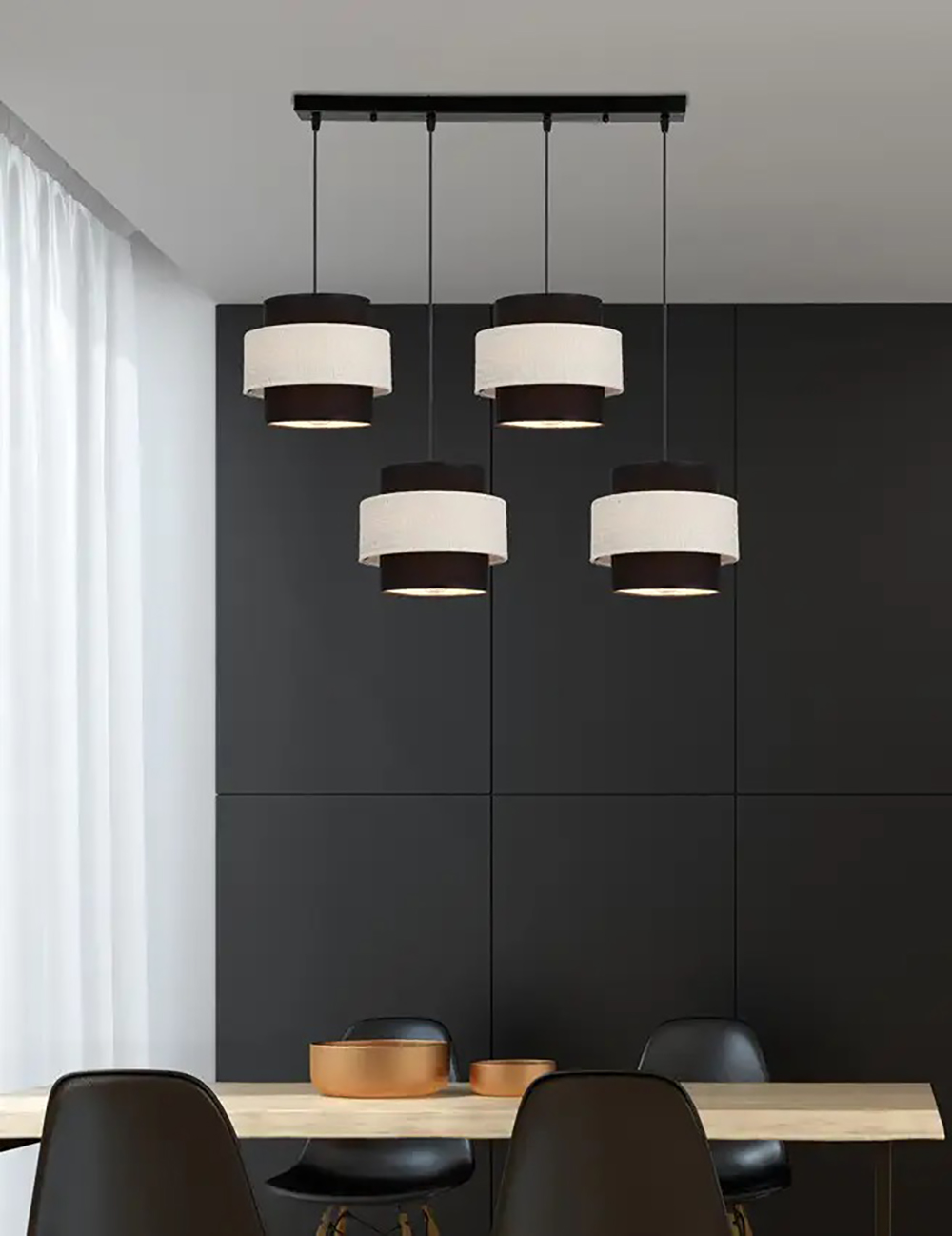 Люстра Candellux 34-17840 Benta Черный (1721380924) недорого