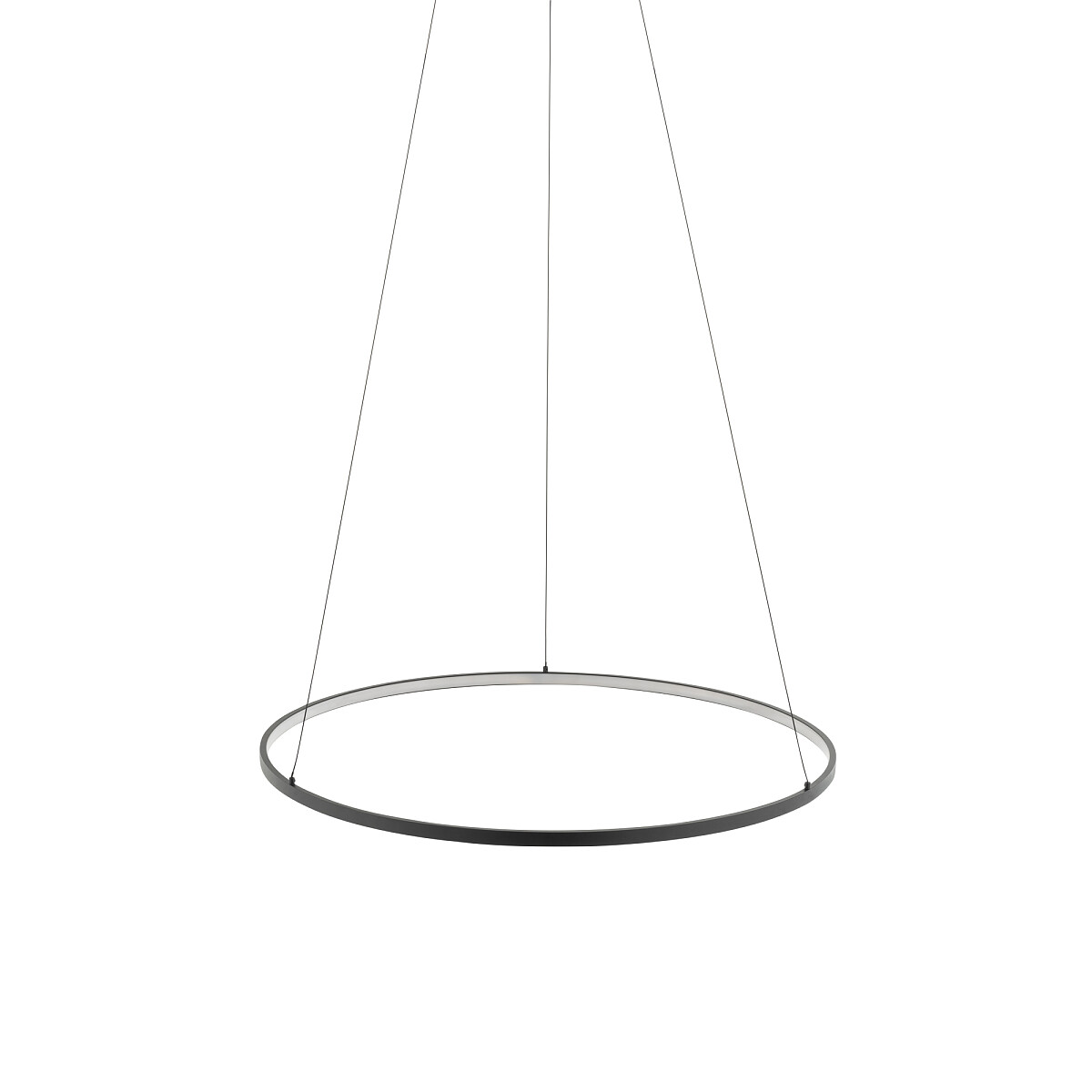 Люстра Circolo Led M 4000K Чорний (109984996) недорого