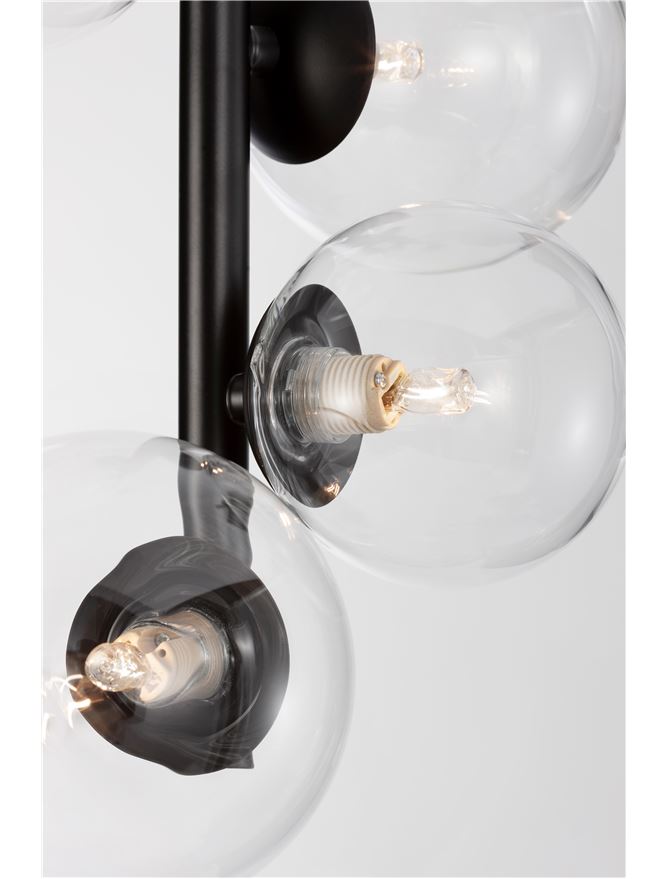 Люстра Odillia Matt 6 Black (1591205142) в Украине