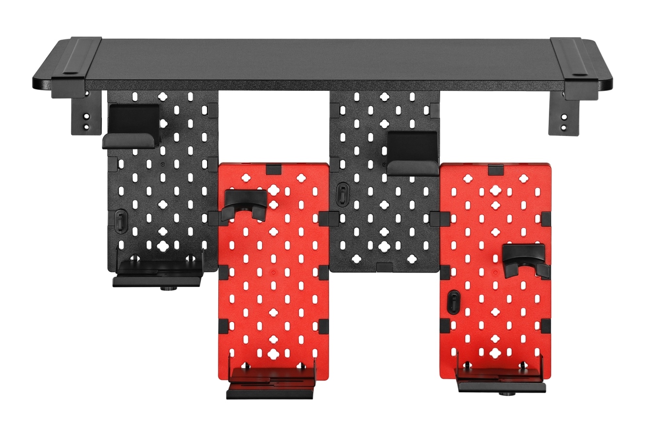 Настенная доска-органайзер с полкой OfficePro WSO188 Red, Black (1311407659) недорого