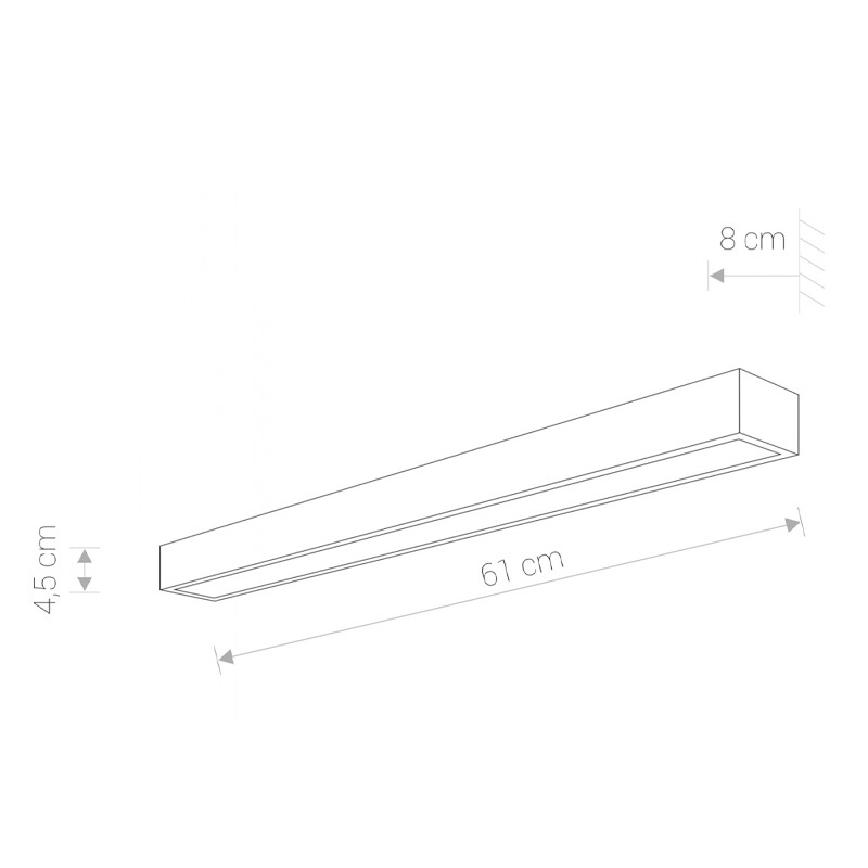 Настенный светильник KAGERA LED M Хром (109732394) недорого