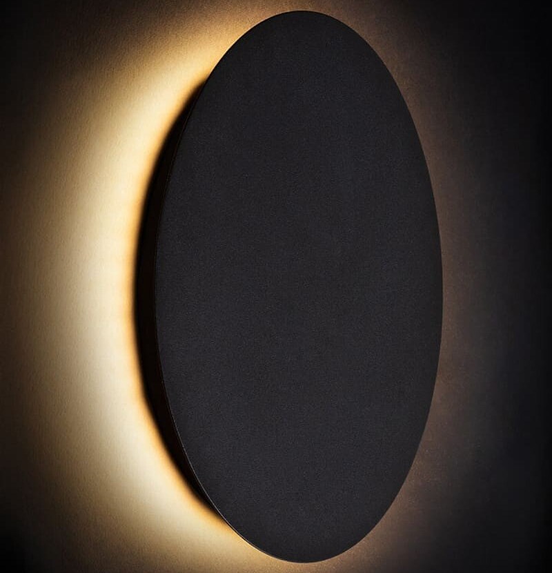Настенный светильник Ring LED L Черный (109727537) дешево