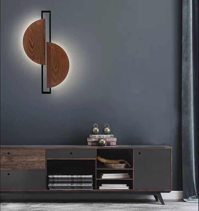 Настенный светильник Sunrise LED Коричневый (109727640) недорого